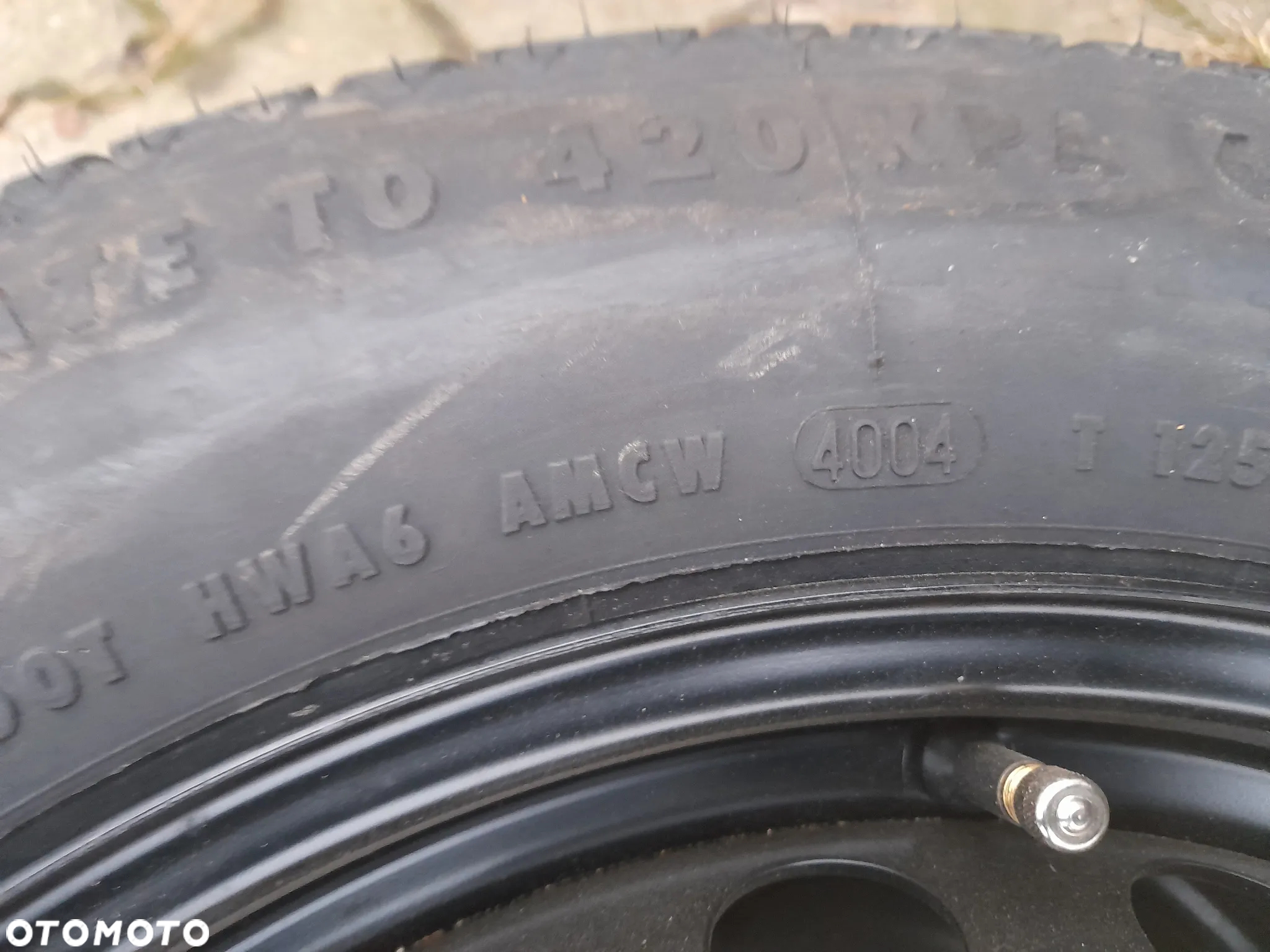 Koło dojazdowe Mercedes Audi 16" A2094000402 Continental - 5