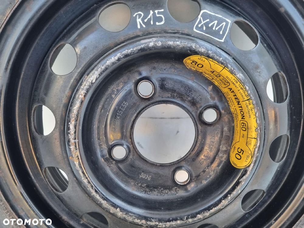 KOŁO DOJAZDOWE Saab 9-3 I _ DOJAZDÓWKA 115/70 R15 4X114,3 8942088 - 2