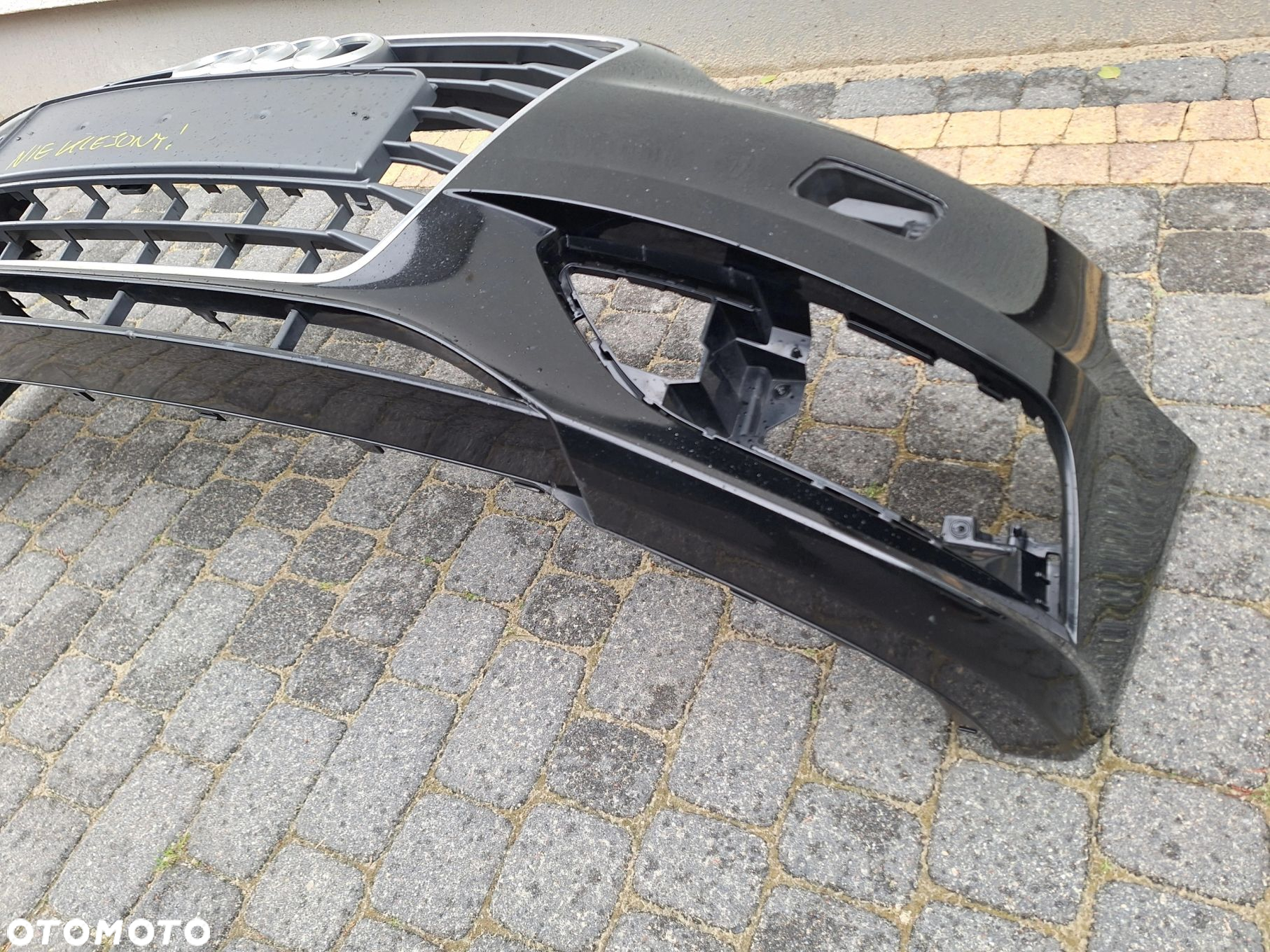 AUDI A3 12-16r 8V3 NIE KLEJONY! ZDERZAK PRZÓD PRZEDNI ORYG. 8V3807437DE WYSYŁKA 24H - 7