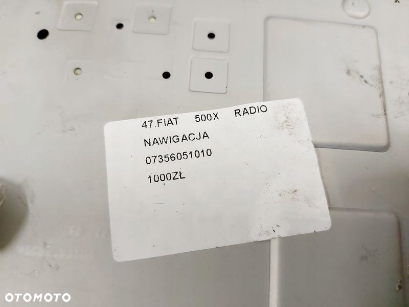 FIAT 500X 500 X RADIO NAWIGACJA NAVI 07356051010 - 10
