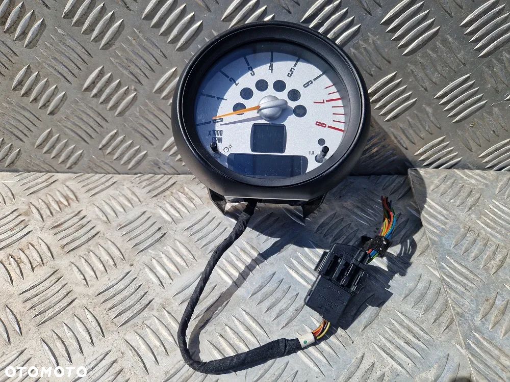 MINI ONE COOPER R55 R56 R57 R59 R60 R61 LCI LIFT 1.6B LICZNIK ZEGARY 9232427 INNE CZĘŚCI cd radio 3457152 obrotomierz 9306253 - 4