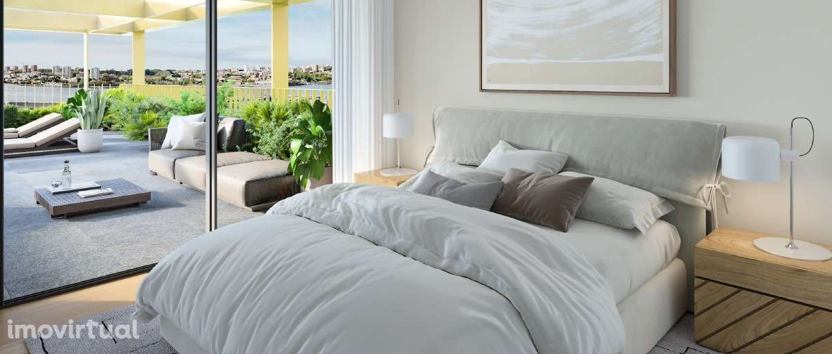 T1  c/ vista p rio e varanda - Grande imagem: 4/16