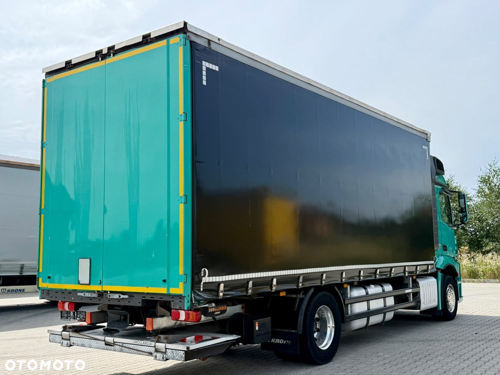 Mercedes-Benz ACTROS 1845 / FIRANKA / WINDA / 18 EUROPALET / ALUSY / 8 000 KG ŁADOWNOŚCI / 2018 ROK / SPROWADZONY / AUTOMAT / SYPIALKA / EURO 6 - 5