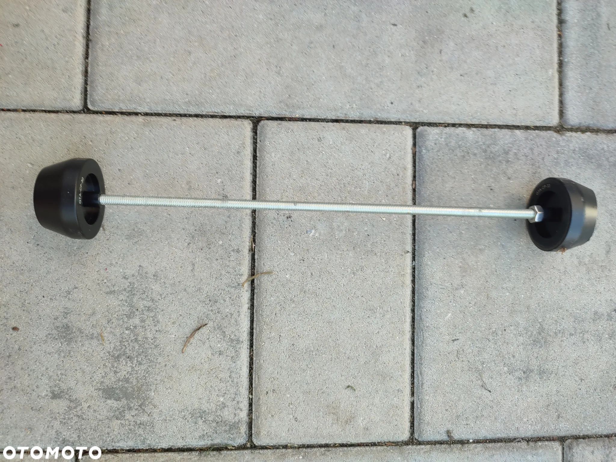 Crash pady tylnej osi Yamaha MT07 - 1