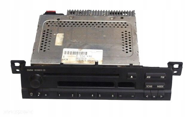 radio fabryczne cd bmw 3 e46 business 6932430 - 1