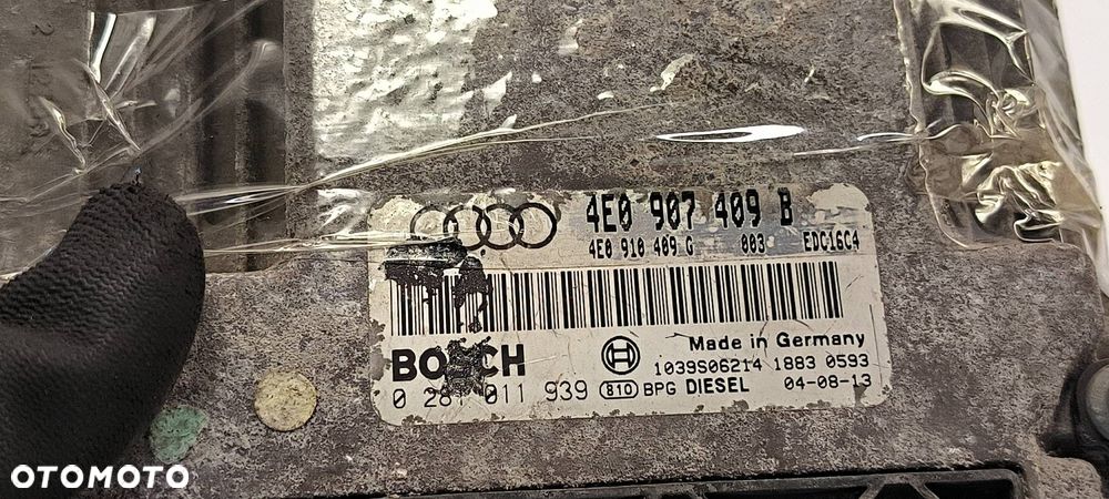 KOMPUTER AUDI A8 D3 4E0907409B - 4