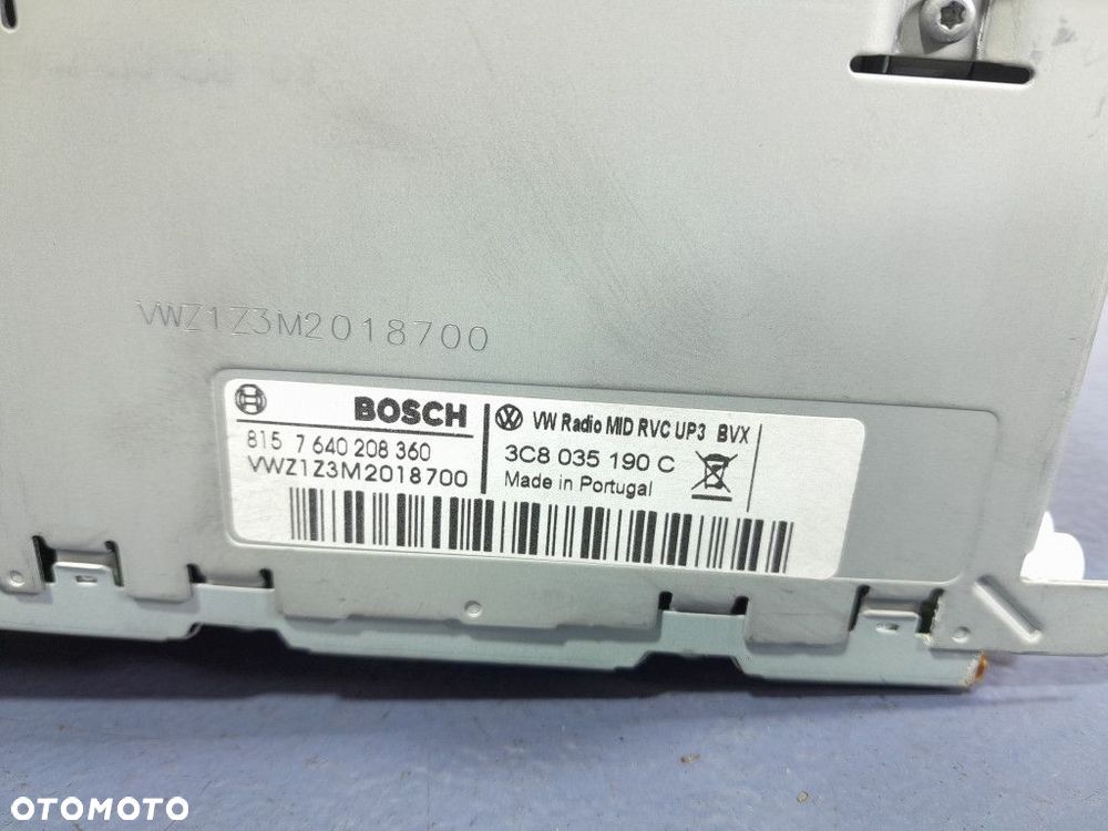 VW PASSAT B7 RADIO CD NAWIGACJA 3C8035190C - 7