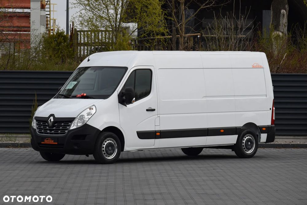 Renault MASTER / L3H2 / 2.3 - 150 KM / 3 OSOBY / DOSTAWCZE / BLASZAK / DUŻY WYŚWIETLACZ / KLIMA / TEMPOMAT / KAMERA COFANIA / HAK / SPROWADZONY - 1
