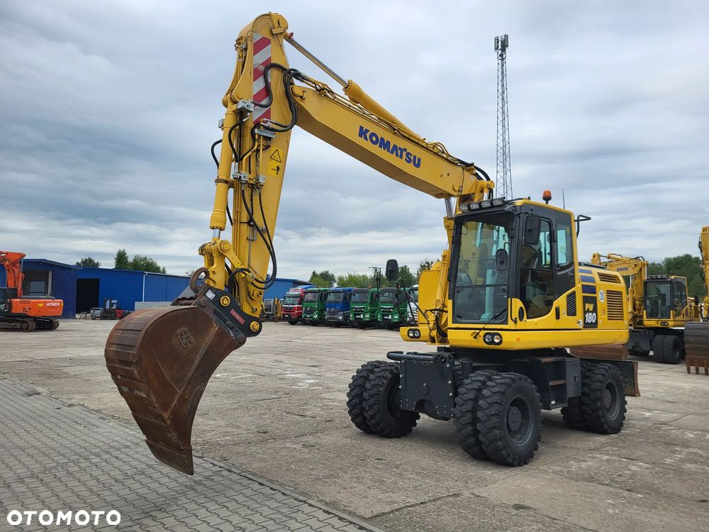 Komatsu PW 180 -10 spr z Niemiec - 2