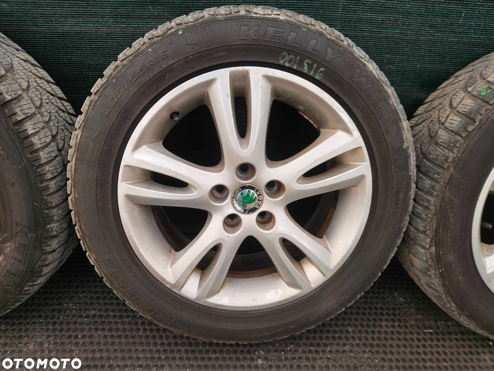 Kola Alu Felga Alufelgi Kolo Felgi Opony Zimowe 205/55 R16 5x100 6.5J ET43 Skoda Seat AUDI VW - 15