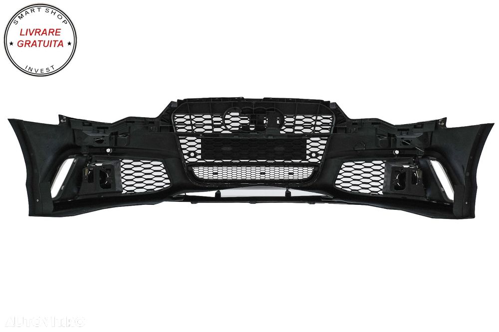 Bara Fata cu Grila Centrala Audi A6 C7 4G Pre Facelift (2011-2015) RS6 Design- livrare gratuita - 8