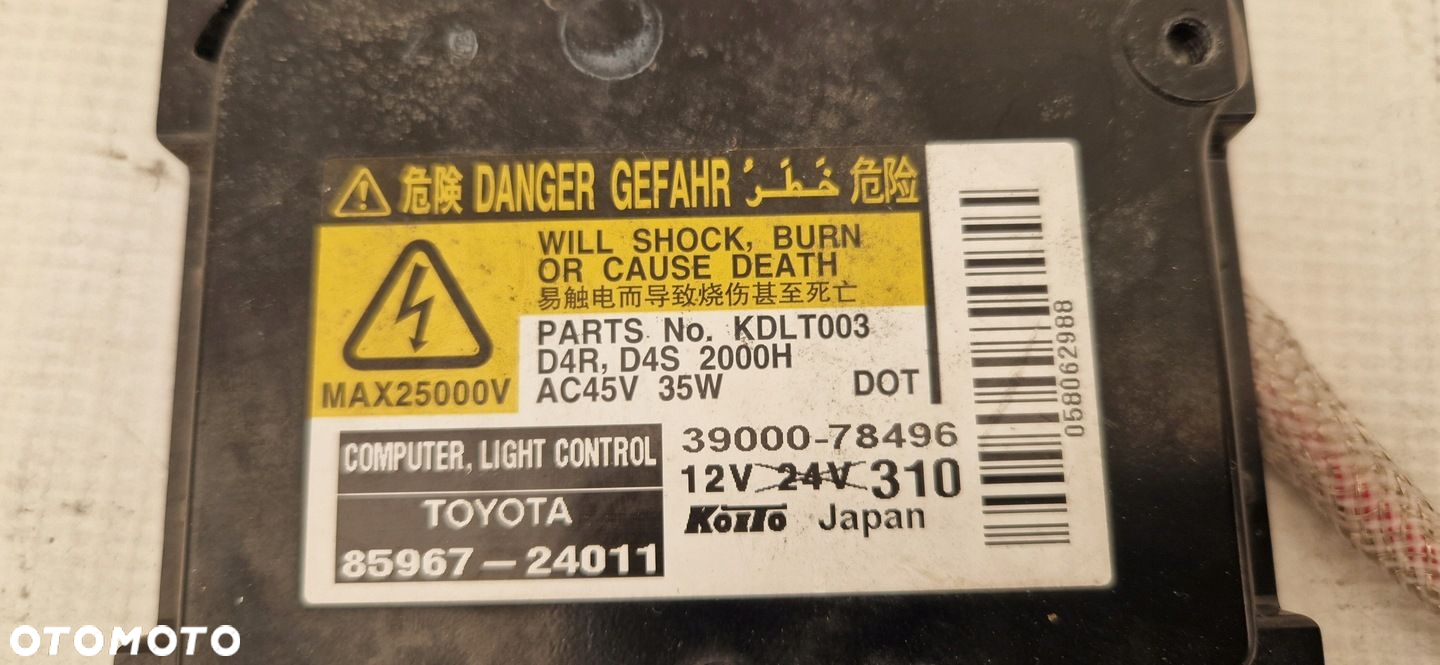 TOYOTA XENON PRZETWORNICA - 2