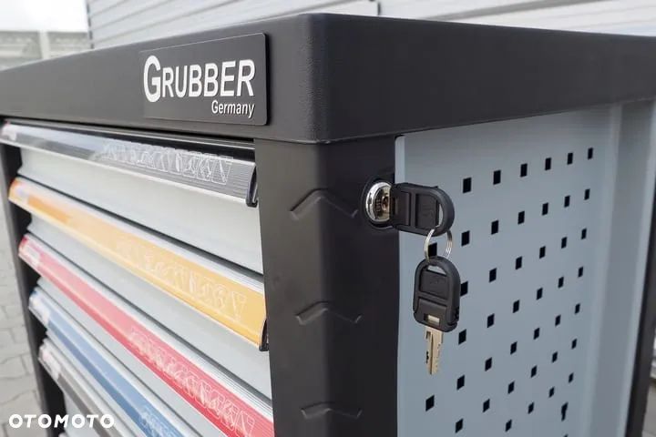 Wózek narzędziowy Szafka narzędziowa z wyposaż. GRUBBER 235ele WN236 - 9