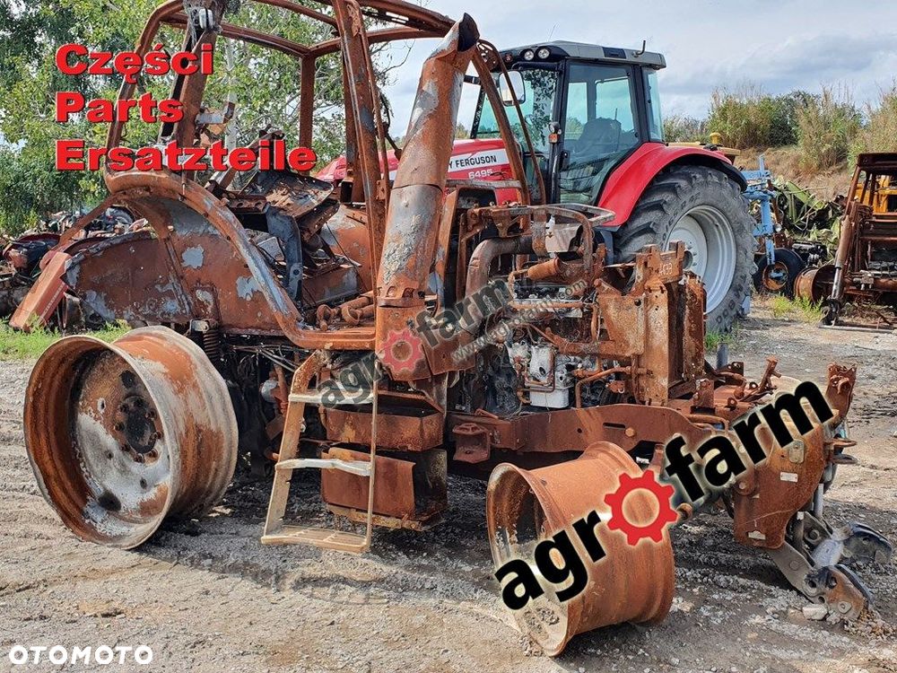 Deutz Agrotron M410 części, skrzynia biegów, most - 1