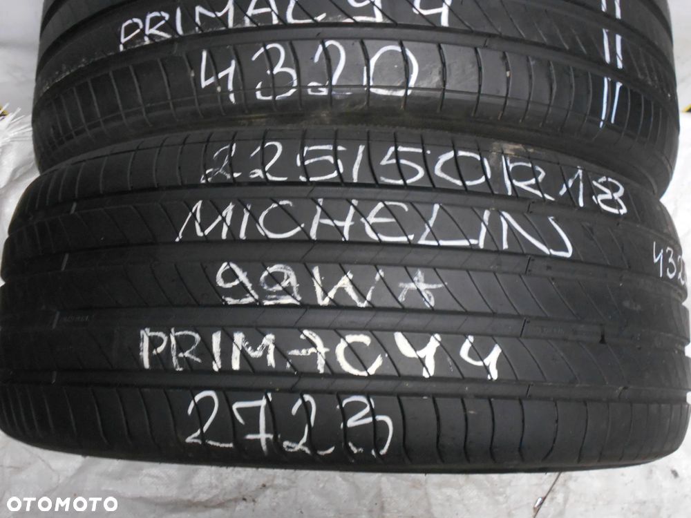 OPONY 225/50R18 MICHELIN PRIMACY 4 DOT 2723 / 4320 6.2MM - 3
