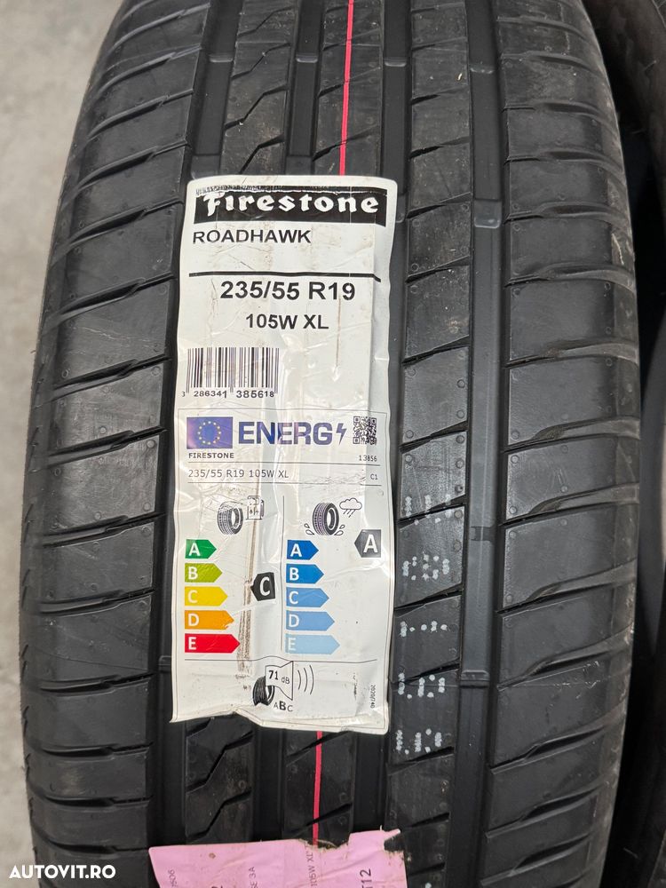 Vând 2 anvelope 235/55/19 Firestone de vară noi - 2
