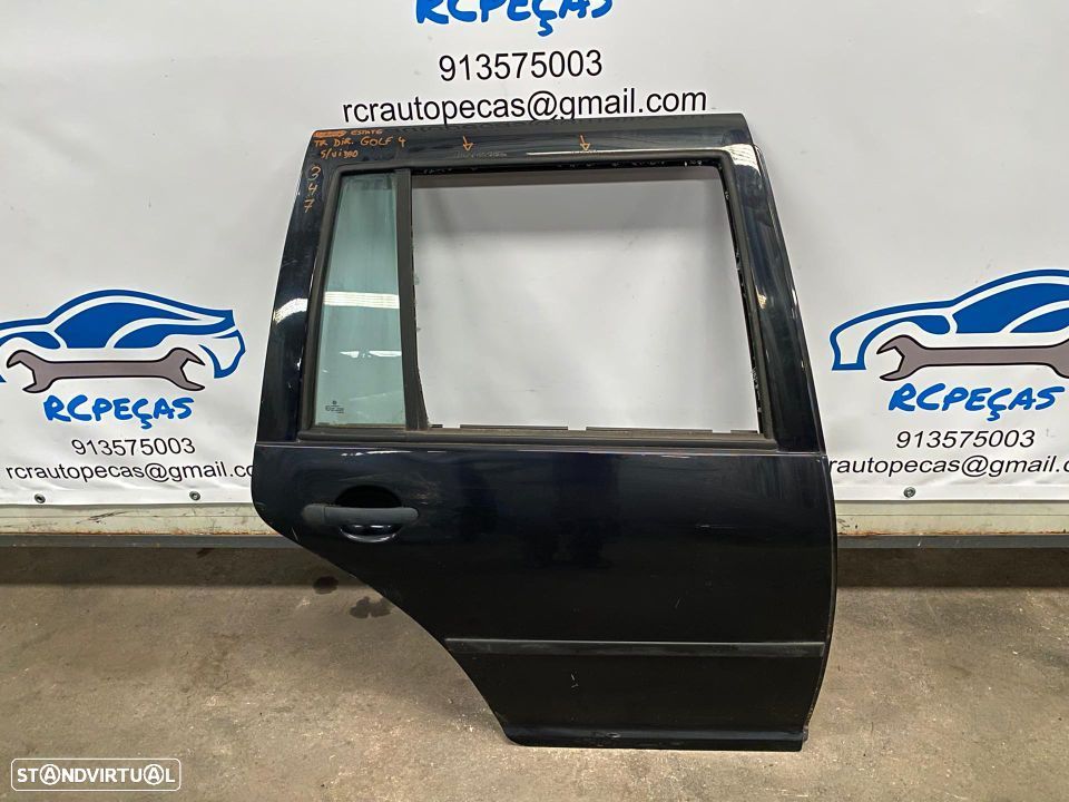 PORTA TRASEIRA TRÁS DIREITA VW VOLKSWAGEN GOLF IV 4 MK4 VARIANT CARRINHA FECHO ELEVADOR MOTOR PUXADOR VIDRO; - 4