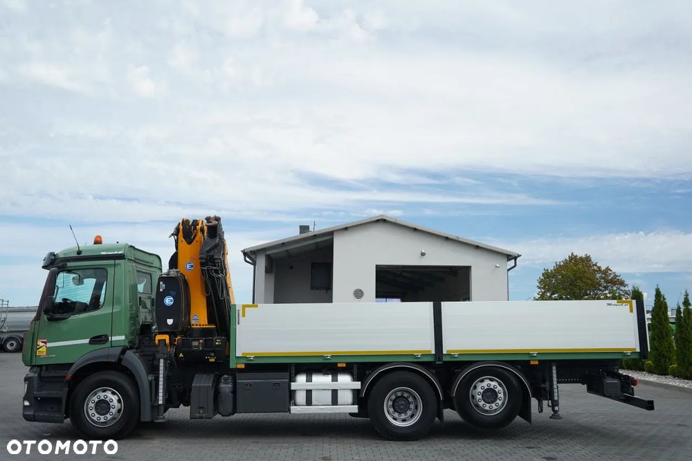 Mercedes-Benz ANTOS 2540 / 6x2 / SKRZYNIOWY 6,4 M / HDS EFFER CRANE 265 / MAX UDŹWIG 7 475 KG / PILOT / OŚ SKRETNA -PODNOSZONA / EURO 6 - 11