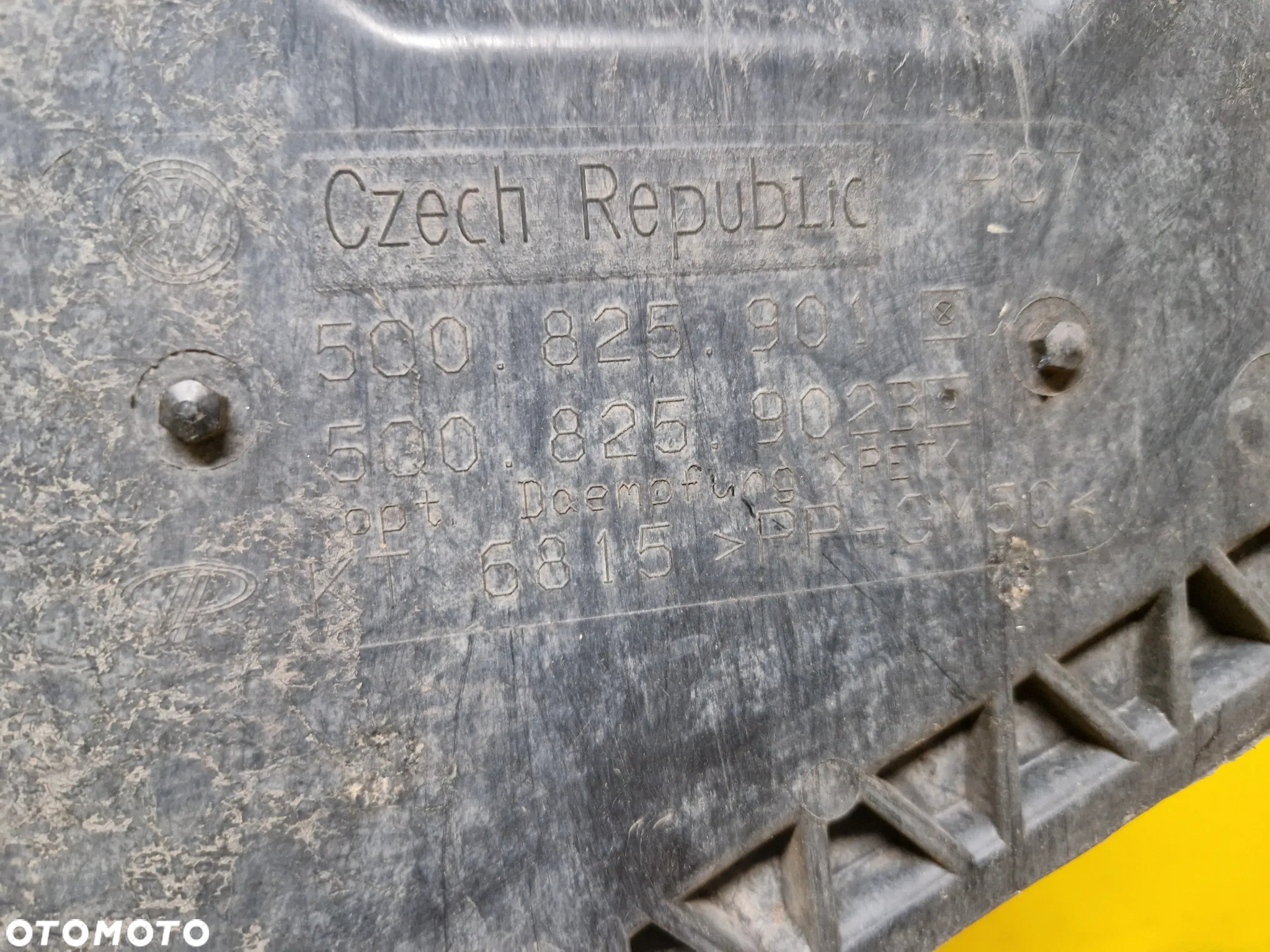 VW AUDI SKODA PŁYTA OSŁONA SILNIKA - 6