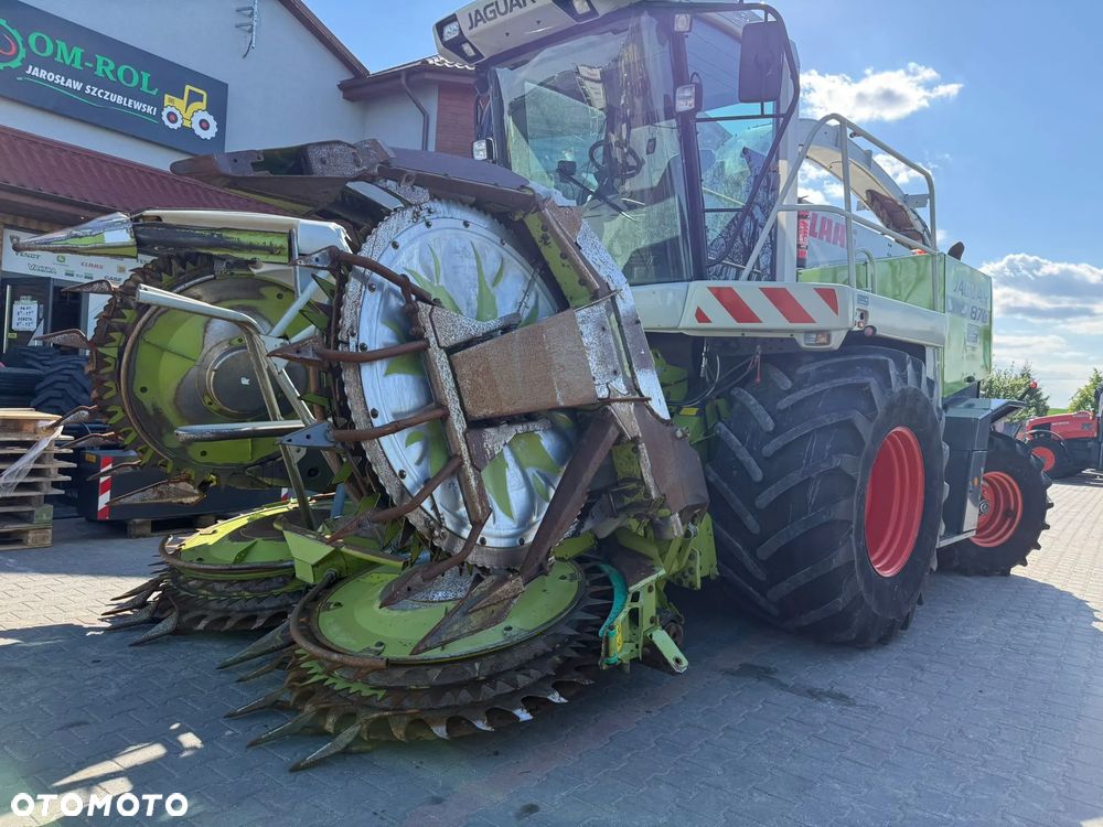 Claas JAGUAR 870 V 8 SILNIK MERCEDES + ORBIS 600 ŁADNY - 3