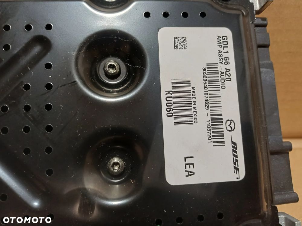 Mazda 6 GH 2008-2013 wzmacniacz audio BOSE GDL1 66A 20 - 6