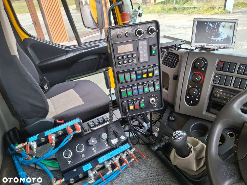 Renault Midlum 270 DXI Zamiatarka Schmidt Dodatkowy Silnik W Zabudowie Szczotki L/R 2013 Rok EUnited PM10 Pojazd Specjalny - 12