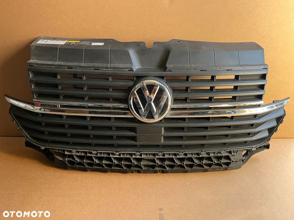 GRILL VW TRANSPORETER T6.1 2019-2021r ATRAPA ZDERZAKA PRZÓD VW T6.1 7LA - 1