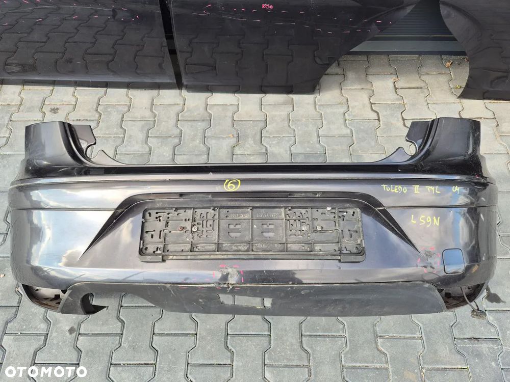 SEAT TOLEDO III DRZWI / KLAPA BAGAŻNIKA / ZDERZAK (CZARNY L59N ) - 8