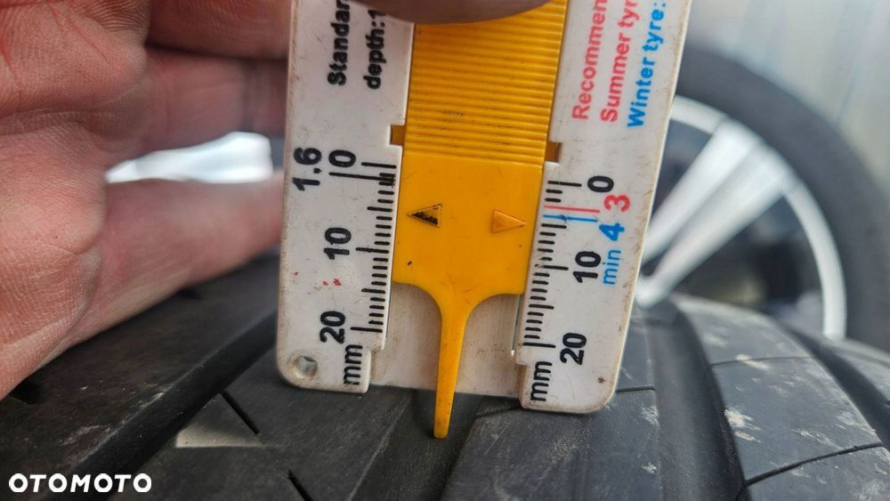 felgi mercedes 206 a2064017100 17" 7j et44.5 opony 225/50/17 2021 5mm - 10