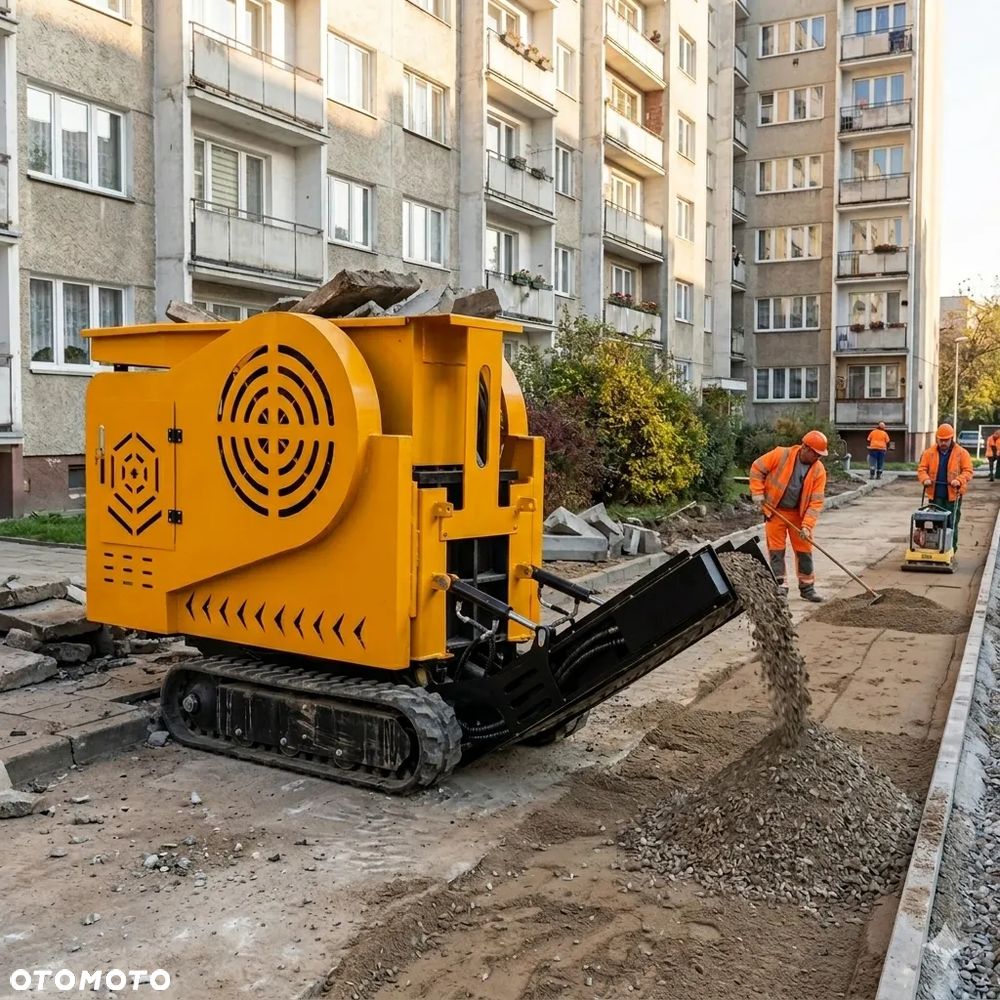 Inny HTJC430 Minikruszarka nowa kruszarka szczękowa samojezdna do gruzu betonu kamienia - 15