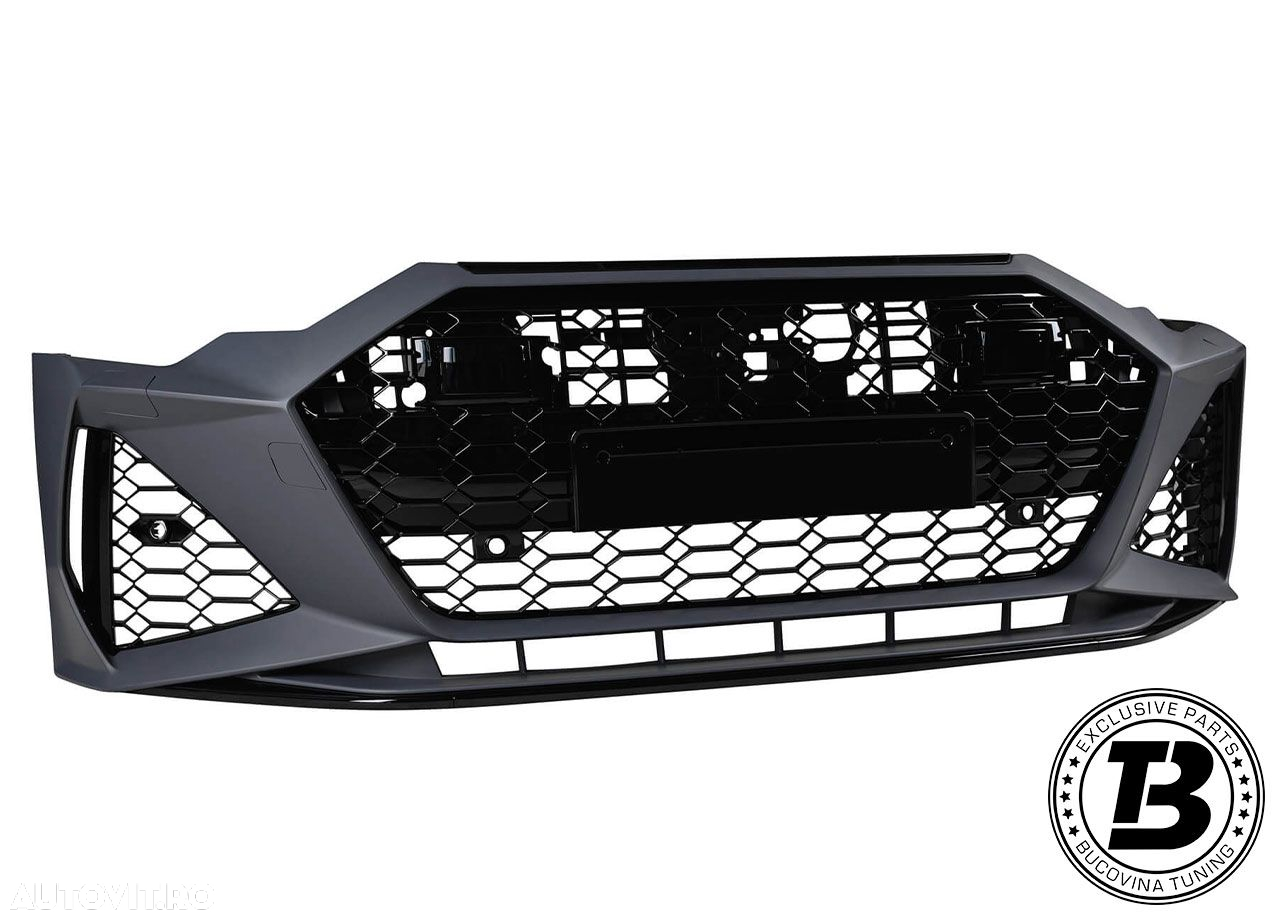 Pachet Exterior compatibil cu Audi A6 C8 Avant RS6 Design - 3