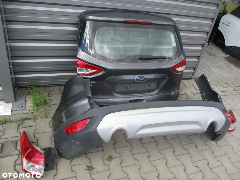 FORD KUGA MK2 II UD FM6E 2013-16 ZDERZAK tylny tył GRIS GRAU MAGNETIC - 1