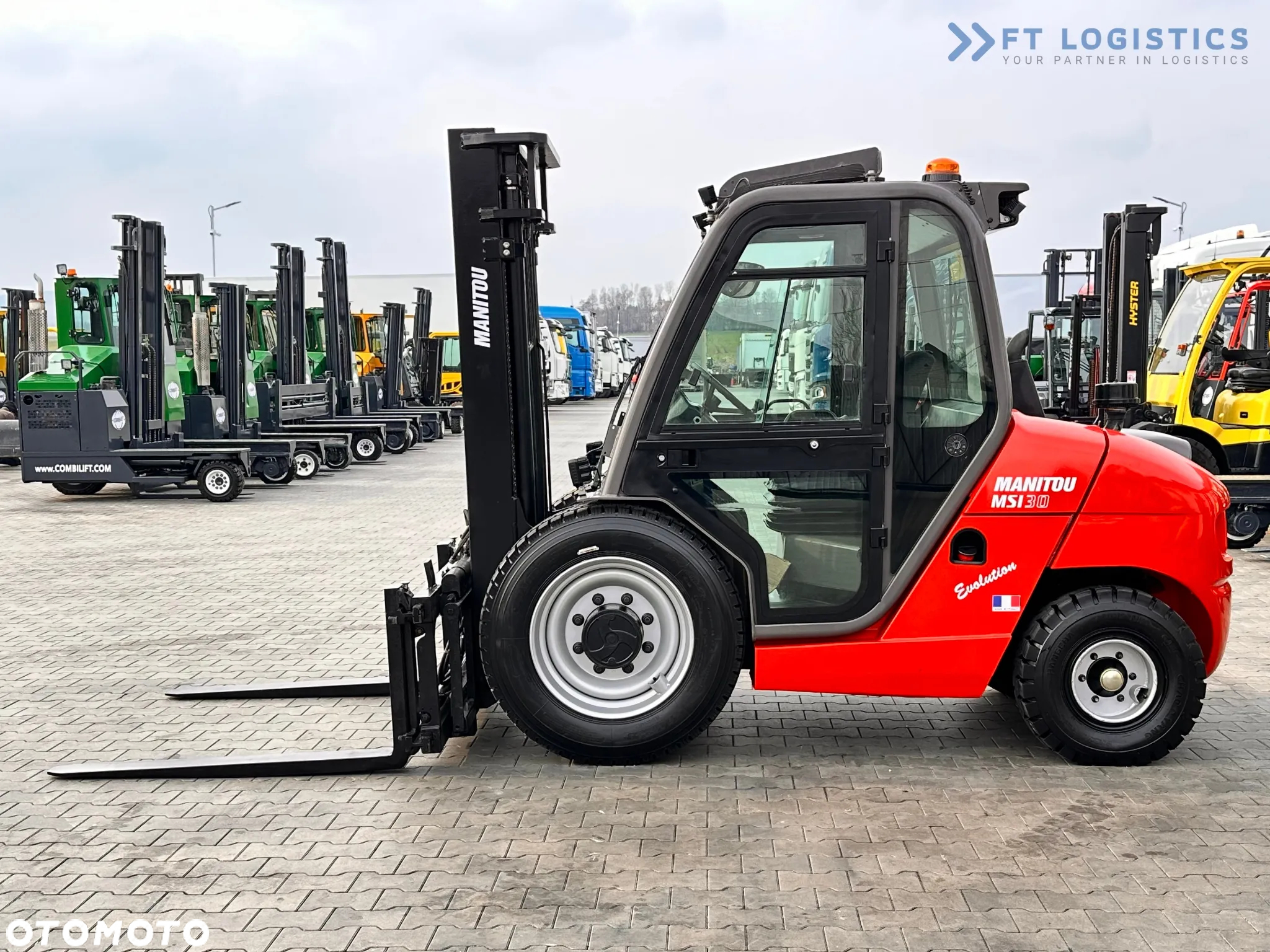 Manitou MSI30 / DIESEL / DUPLEX / 3400MM / KABINA / POZYCJONER / PRZESUW WIDEŁ / JAK NOWY - 4