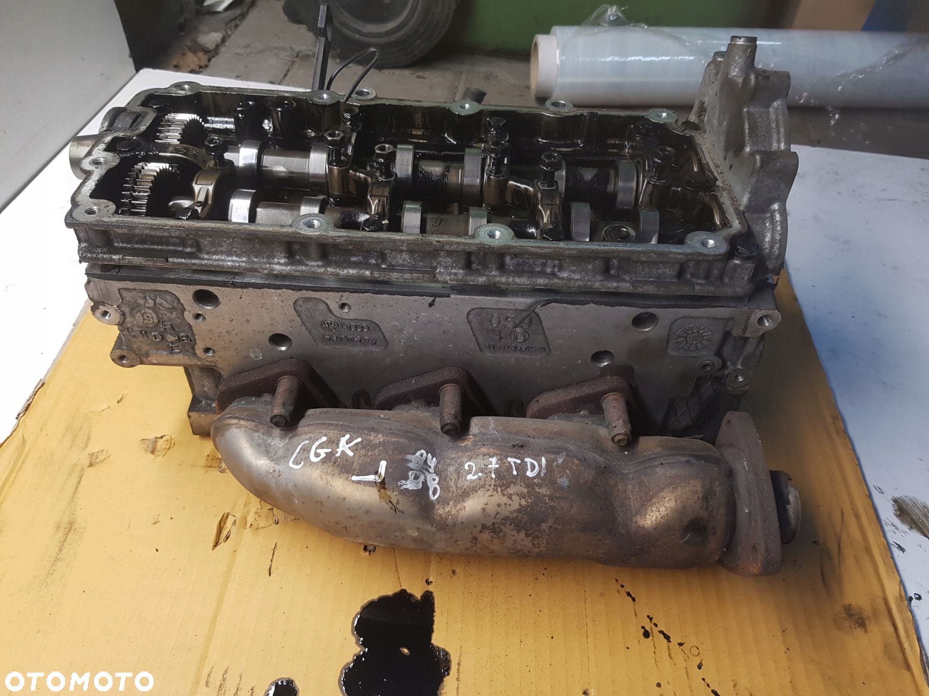 AUDI A4 B8 A5 2.7 TDI CGK GŁOWICA LEWA 0593Q - 2