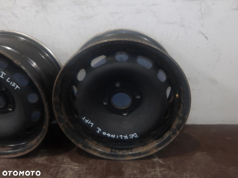 CITROEN BERLINGO I LIFT 1.6HDI FELGA STALOWA STALÓWKA R15 4X108 5401.S6 - 10