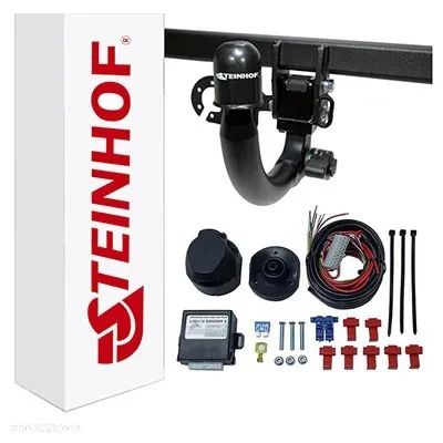 HAK HOLOWNICZY Z KULĄ WYPINANĄ PIONOWO ZABEZPIECZONĄ KLUCZYKIEM+PARKTRONIC VW TOUAREG3 III CR 2018+ - 11