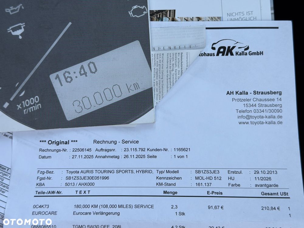 Toyota Auris 1.8 VVT-i Automatik Executive - 34