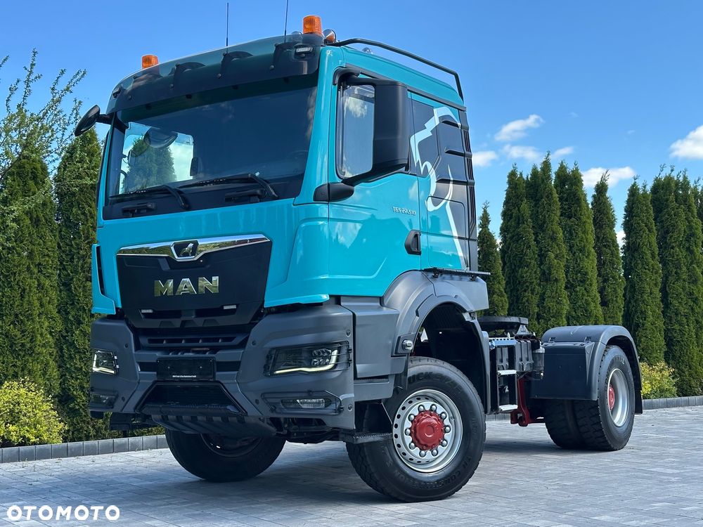 MAN / TGS / 18.510 / 4x4 / STAŁY NAPĘD + REDUKTOR  / ALLROAD / - 4