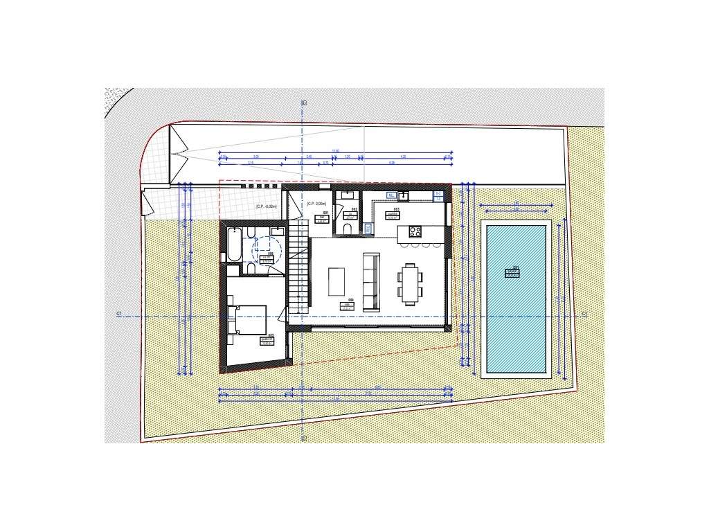 Moradia moderna em construção com piscina e garagem - Guia, Albufeira - Grande imagem: 2/31