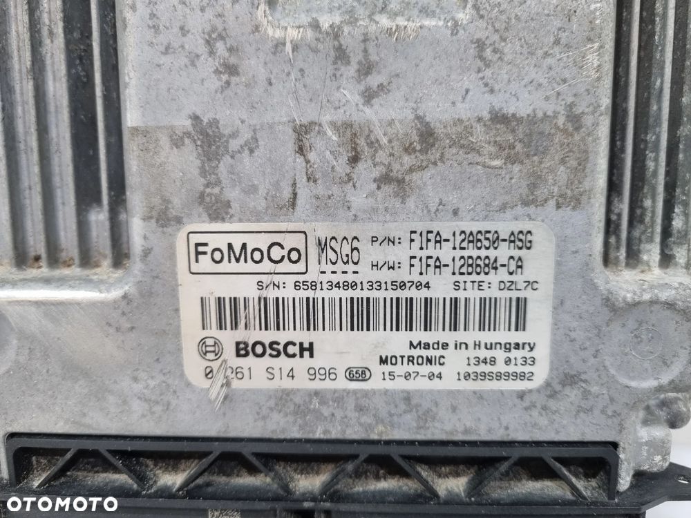 FORD FOCUS III KOMPUTER STEROWNIK SILNIKA F1FA-12A650-ASG - 6