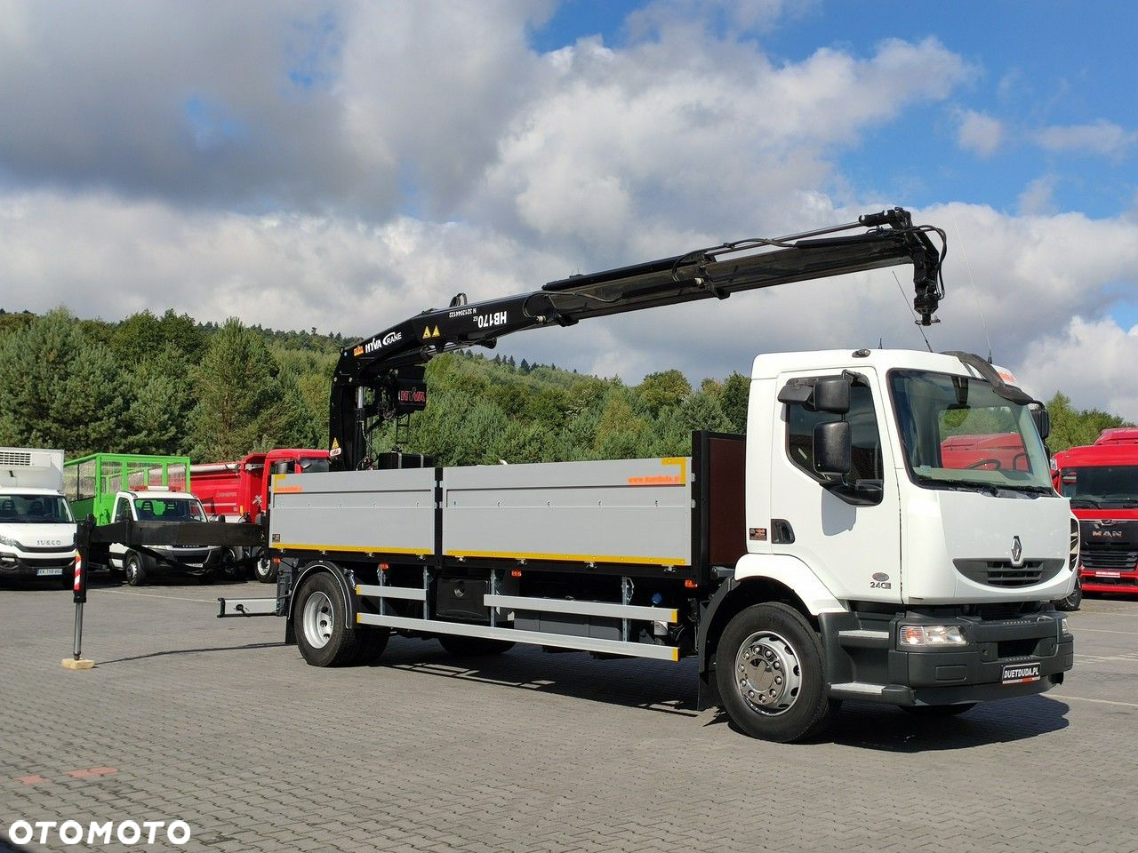 Renault Midlum 180.240DXI + HDS HYVA HB170E2 Udzwig 3.6Tony - 2