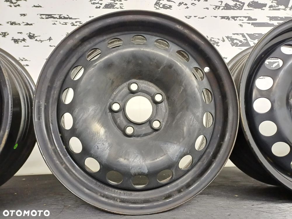 felgi stalowe 5x100 15 Volkswagen Polo VI V IV FOX S621 - 3