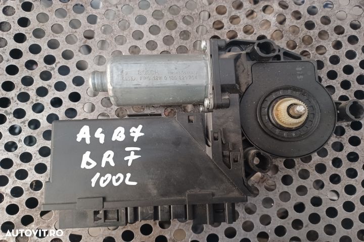 Motoras macara geam fata dreapta 0130821764 Audi A4 B7 [2004 - 2008] - 3