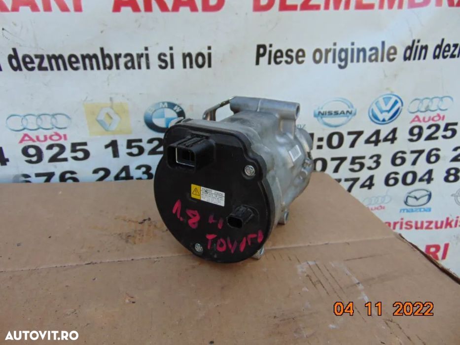 Compresor clima Toyota 1.8 hibrid prius chr corolla auris c-hr - 1