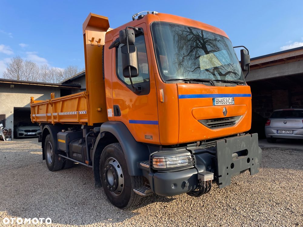 Renault Midlum. M 220.13  KERAX PREMIUM Stan !!!! Pługo-Piaskarka - 6