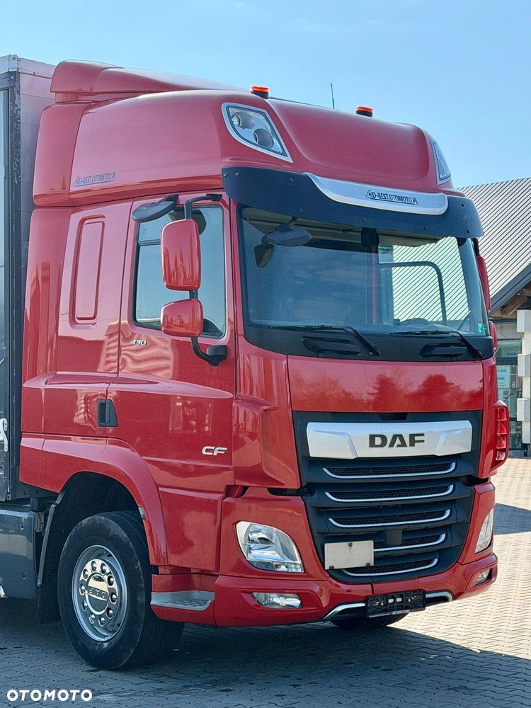 DAF CF 430 / FIRANKA / WINDA / E6 / 6x2 / AUTOMAT / NOWE TACHO / 3 OŚ PODNOSZONA / SKRĘTNA / 19 EUROPALET / SYPIALKA / 2018 ROK - 5