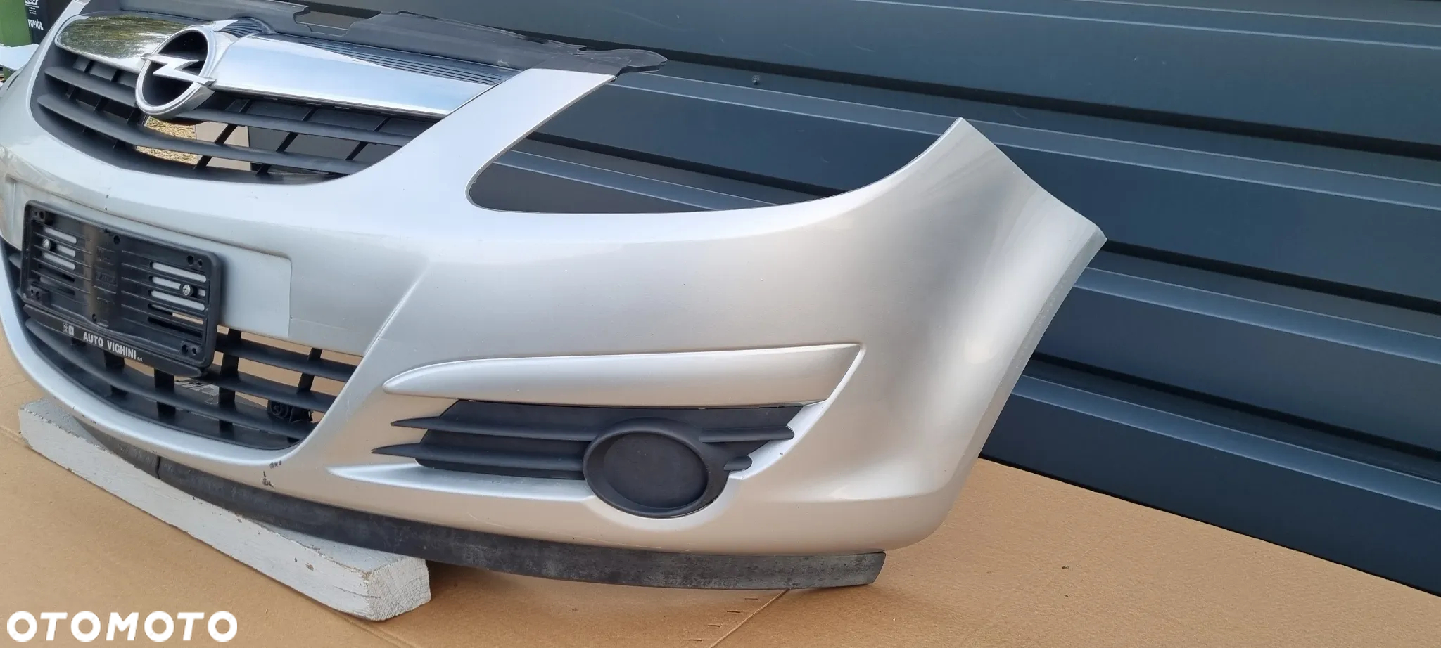 Opel Corsa D 06-10 zderzak przód oryginał MC240 - 4