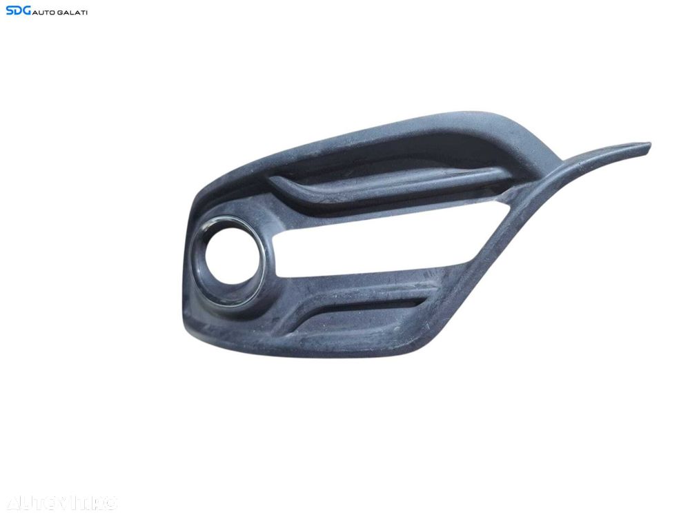 Grila Ornament Proiector Ceata Stanga de pe Bara Spoiler Fata Renault Megane 3 Facelift FL 2014 - 2016 Cod 261A32193R 261A34193R [L6407] - 1