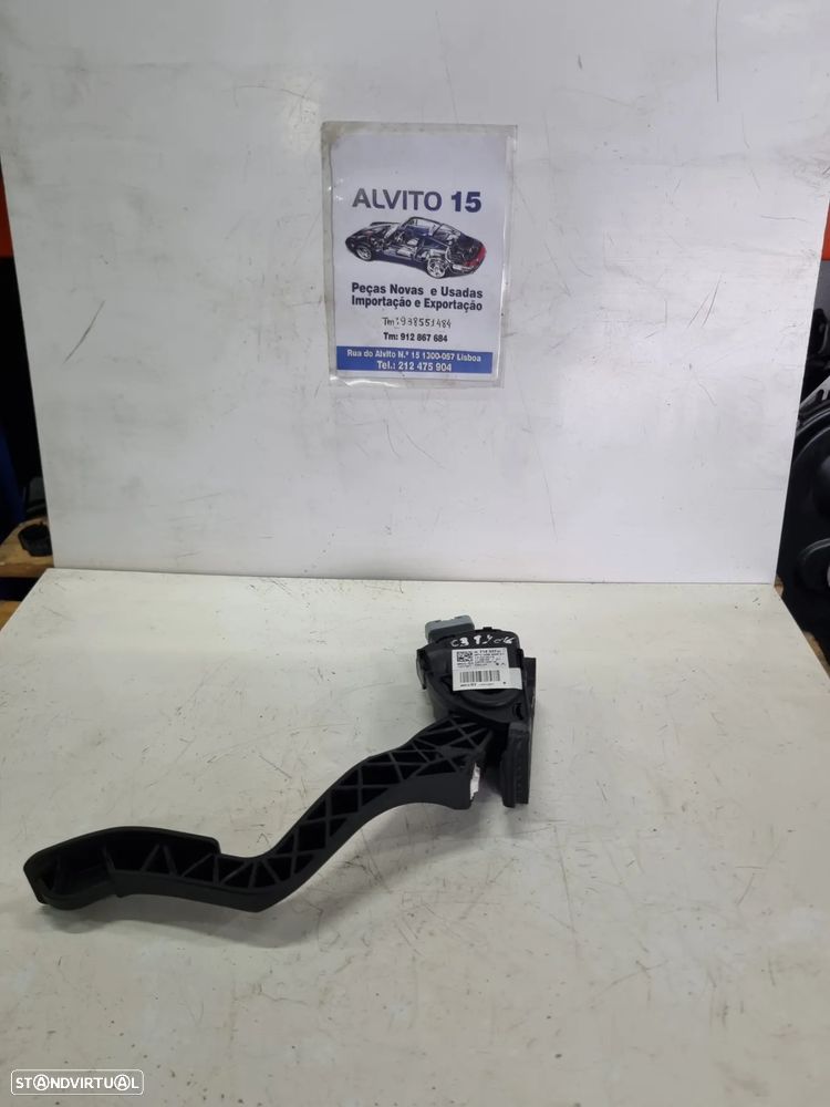 Pedal do acelerador Citroen C3 1.4 HDI 2016 ref: 9671433780