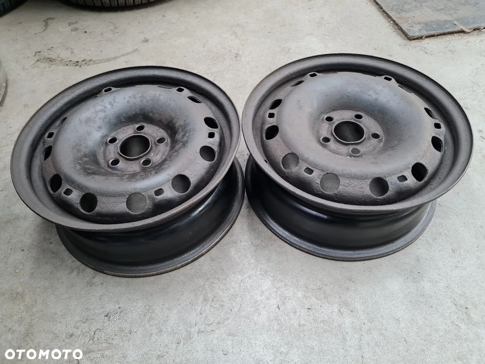 Felga Stalowa VW Skoda Seat 6x15 5x100 ET43 ORYGINAŁ - 2